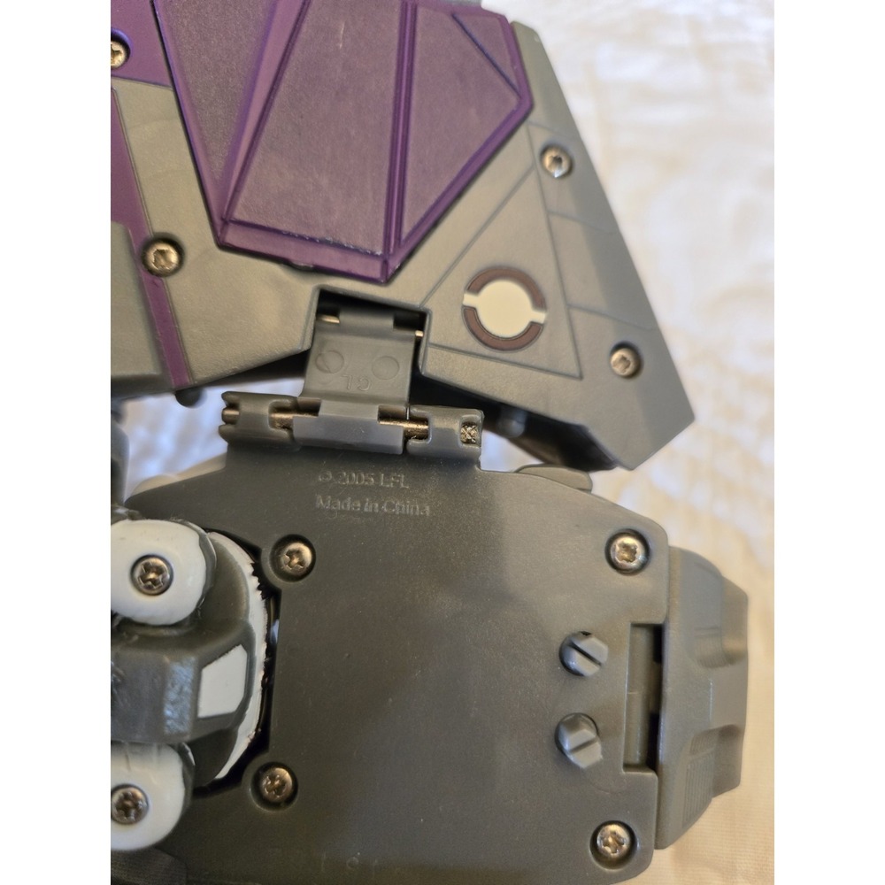 2005 Star Wars Mace Windu Transformer LFL Purple Gray - Picture 6 of 12